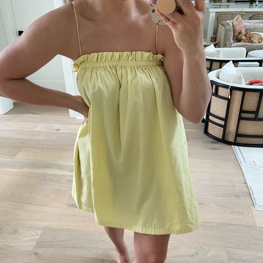 Yellow Bubble Dress